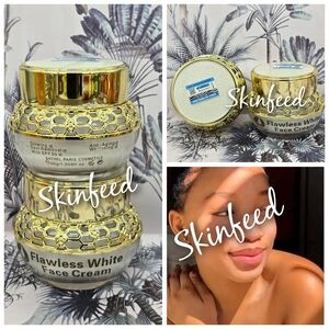 Skin Flawless White Moisturizer - Gold and White